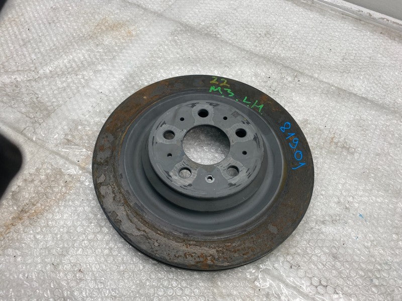 ⭕ 2020-2023 Tesla Model 3 Driver Side Brake Disc Rotor Base Cast Iron Left Assy