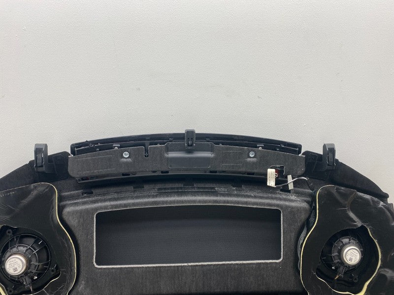 2017-2022 Tesla Model 3 M3 Rear Console Deck Shelf Package Tray Trim Panel Cover