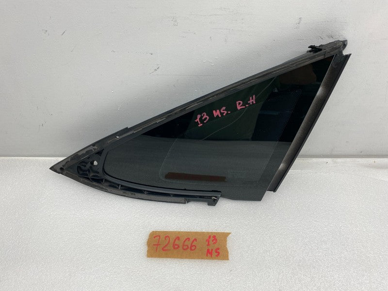E6 43R-008010 ⭕ 12-15 Tesla Model S Rear Passenger Side Quarter Fixed Glass Right 6006383-00-F