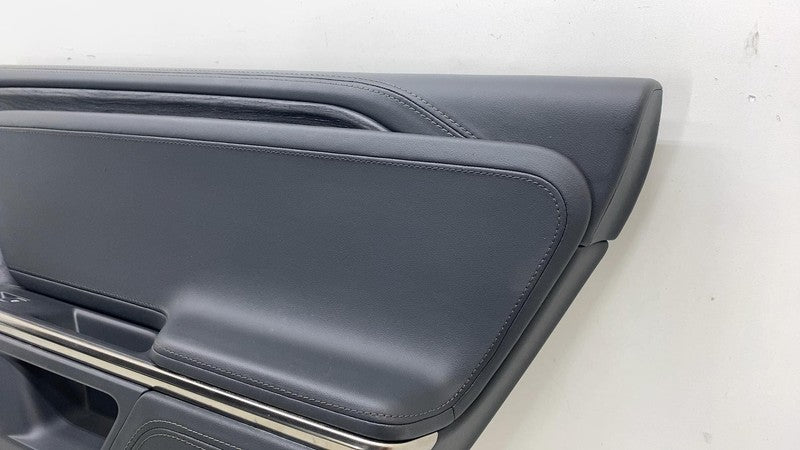 PT00001245 ⭕2022-2024 Rivian R1T R1S Rear Right Door Panel Trim Card Cover Black PT00001245