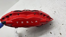⭕ 2016-2020 Tesla Model X Rear Caliper w/ Brake Hose Line Left Red 1027643-01-B