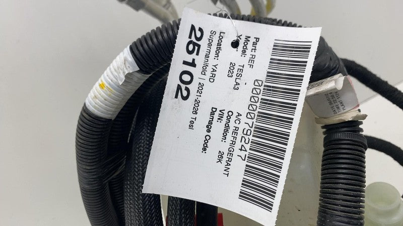 1547595A0F ⭕ 2021-2026 Tesla Model 3 Supermanifold Refrigerant Chiller w/ Coolant Reservoir