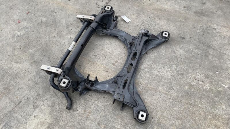 7L0407747A 2011-2018 Porsche Cayenne Front Subframe Crossmember Cradle w/ Stabilizer Bar