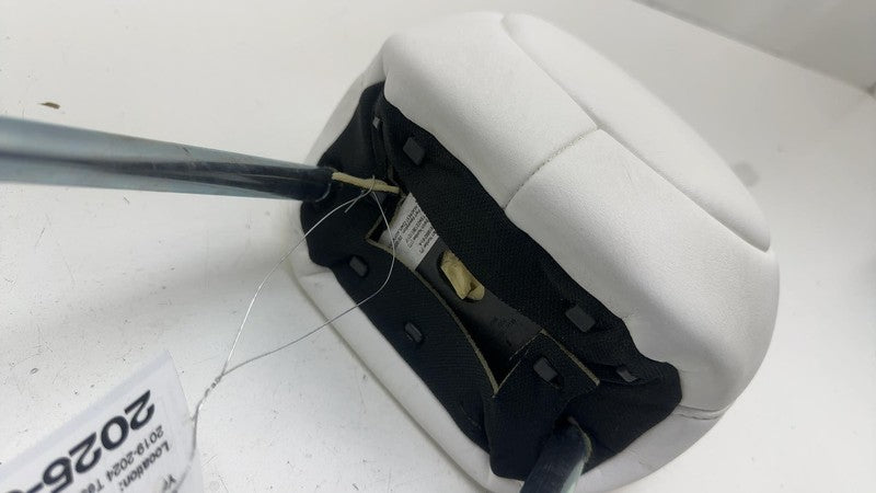 ⭕ 19-24 Model S X Front Left or Right 1st Row Seat Headrest White 1619