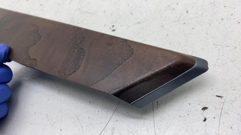 ⭕ 2016-2020 Tesla Model X Rear Left Door Decor Trim Ash Burl Graph 103