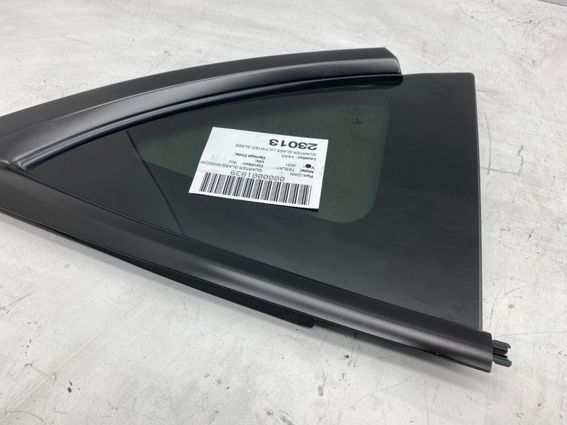 ⭕20-24 Tesla Model Y Rear Driver Side Quarter QTR Window Glass Left 14