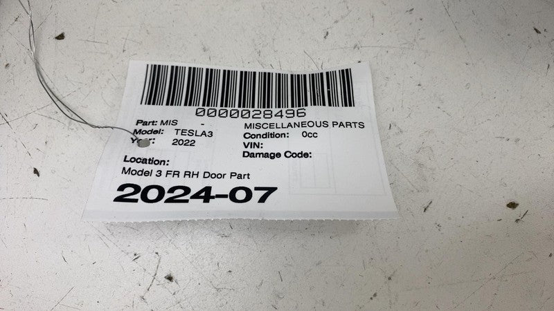 150067300A ⭕ 2017-2023 Tesla Model 3 Y Front Right Door Lock Latch Actuator RH 1500673-00-A
