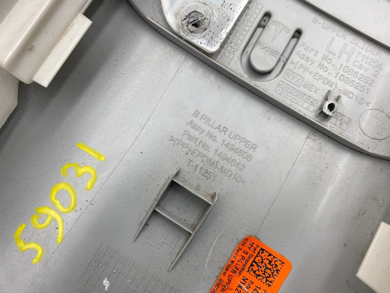 1494606 00 C ⭕ 20-24 Model Y MY Driver Side B-Pillar Upper Trim Cover Panel Left 1494606-00-C