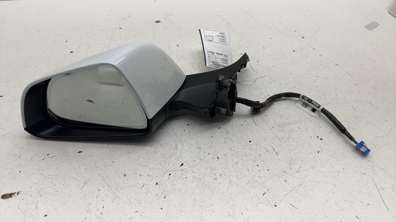 ⭕ 21-26 Model 3 Left Exterior Rear View Door Mirror LH White PPSW 1592