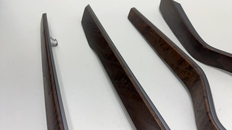 ⭕ 16-20 Tesla Model X SET of Front & Rear Left & Right Door Molding Tr