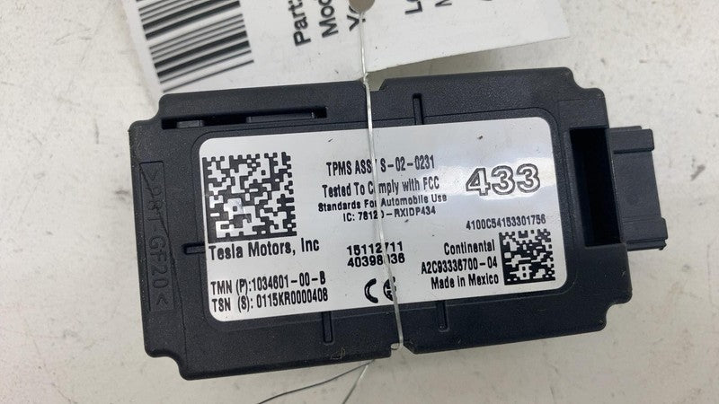 ⭕12-20 Model S X Receiver Tire Pressure Monitor System Control Unit 10