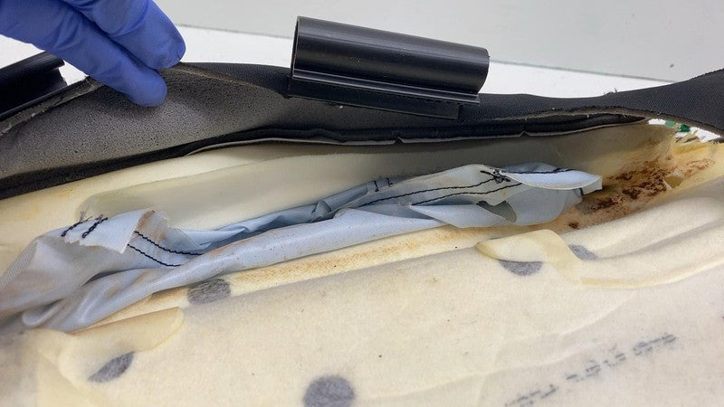 ⭕ 17-23 Model 3 Front Passenger Side Seat Upper Cushion Right White 14