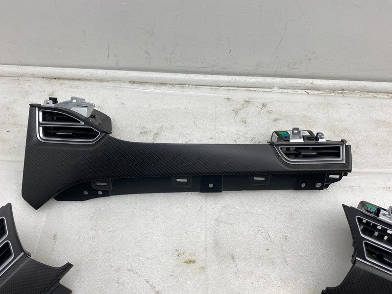 ⭕ 2012-2020 Tesla Model S SET of Dash A/C Air Vent Dashboard Trim Cove