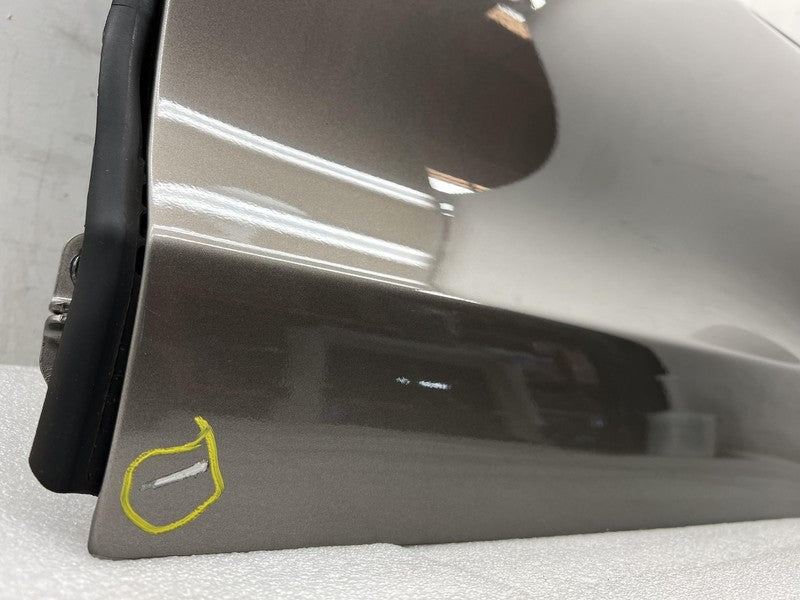 ⭕ 12-15 Tesla Model S Rear Driver Side Door Shell Panel Left Assy Beig