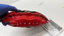 ⭕ 2012-2020 Tesla Model S Rear Driver Side Caliper Red w/ Brake Hose Line Left