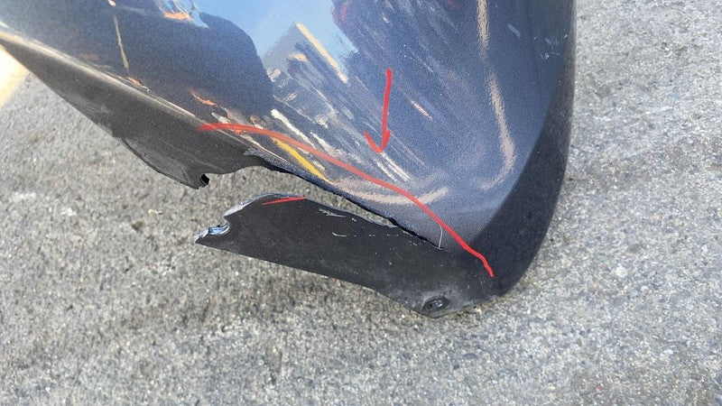 ⭕ 2023 Tesla Model 3 Rear Bumper Cover w/ Light Reflectors Assembly Gr