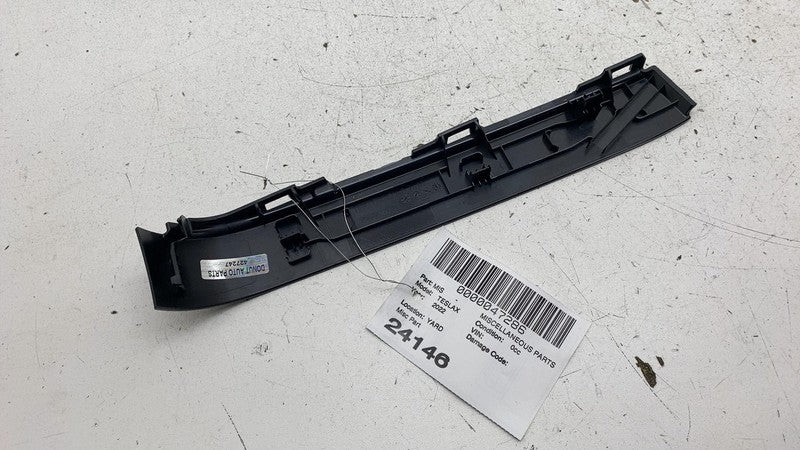 105505200D ⭕ 2016-2023 Tesla Model X Rear Falcon Door Trim Molding Cover Left 1055052-00-D
