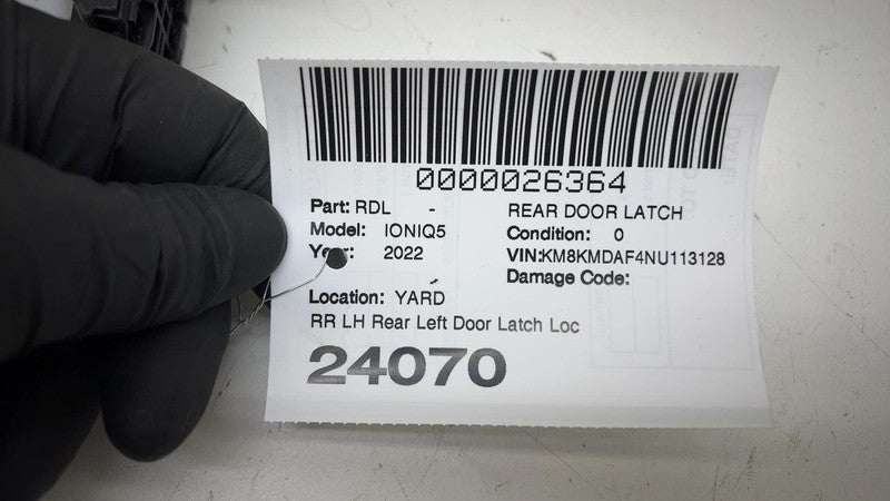 ⭕ 2022-2024 Hyundai Ioniq 5 Rear Driver Side Door Lock Latch Actuator 