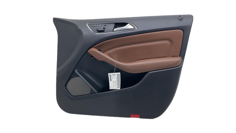 ⭕ 14-17 Mercedes-Benz B-Class Front Passenger Door Panel Trim Cover Brown Right