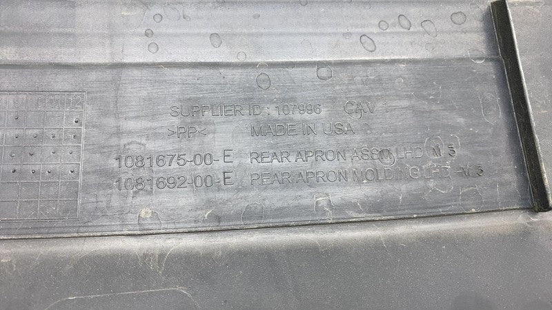 2017-2023 Tesla Model 3 M3 Windshield Cowl Panel Rear Apron Grille Cov