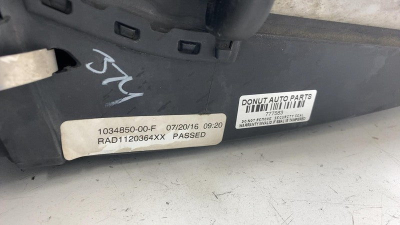 ⭕ 16-20 Tesla Model X Radiator Cooling Fan Condenser Active Louvre 103