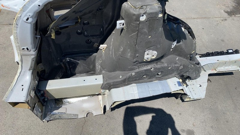 ⭕ 2016-2020 Tesla Model X Rear Driver Side Quarter Panel Cutout Left White PPSW