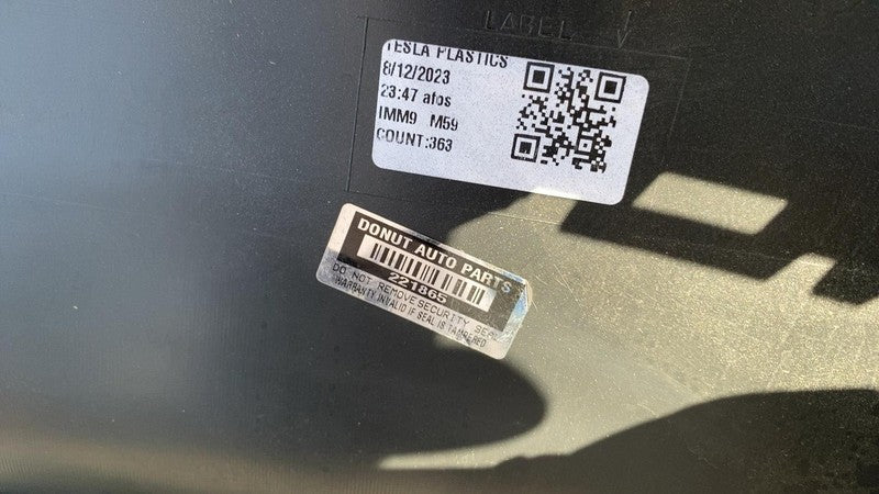 ⭕ 2023 Tesla Model 3 M3 Rear Bumper Cover Assy (No Park Sensor) Gray -