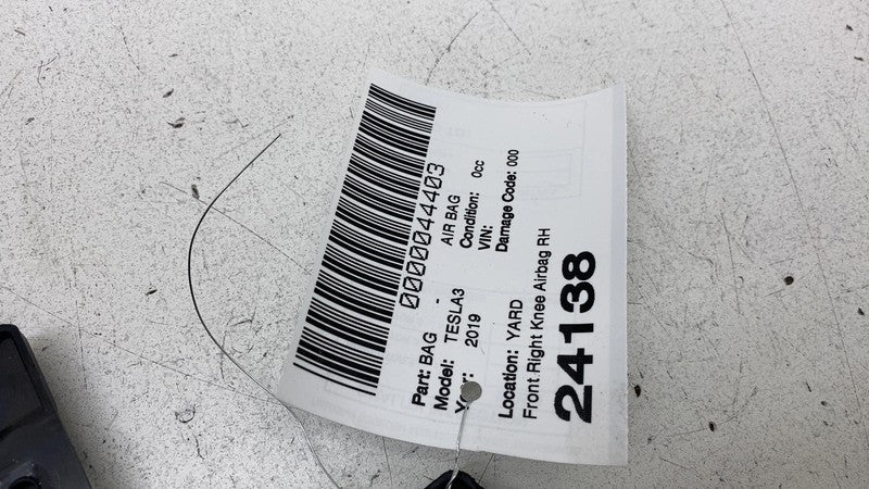 ⭕ 17-23 Tesla Model Y 3 Right Knee Airbag Passenger Safety Module 1077