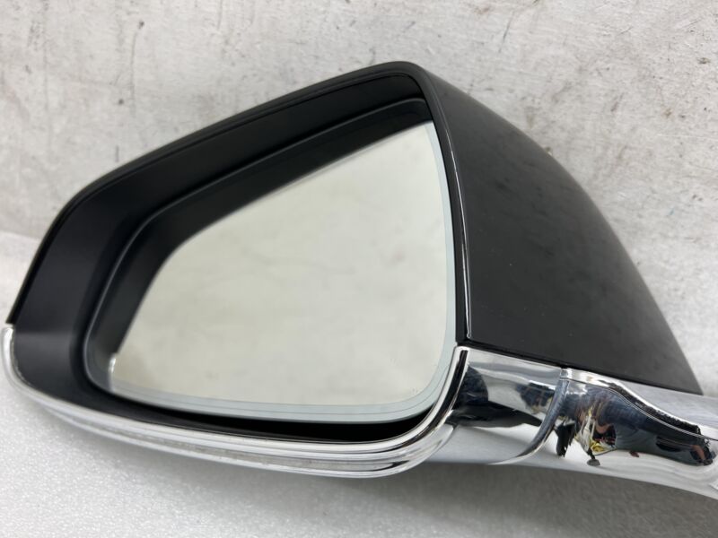 1041317-00-A 2012-2016 Tesla Model S Front Left Exterior Door Mirror Premium LH Black - PBSB