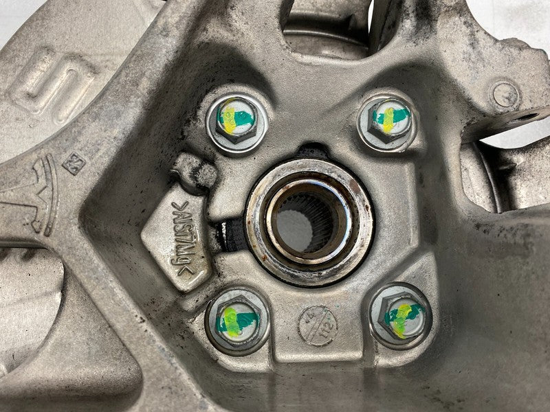 ⭕ 12-15 Tesla Model S Rear Right Spindle Knuckle Hub + Control Arm Lin