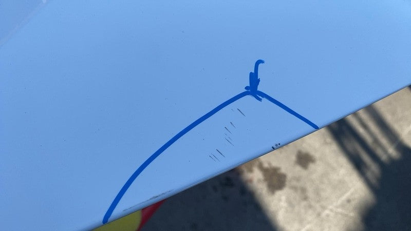 ⭕ 2017-2024 Chrysler Pacifica Rear Driver Sliding Door Shell Panel Left LH White