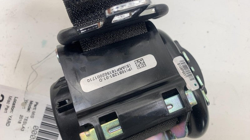 ⭕ 17-23 Model 3 M3 Rear Left = Right 2nd Row Seat Belt & Retractor 108
