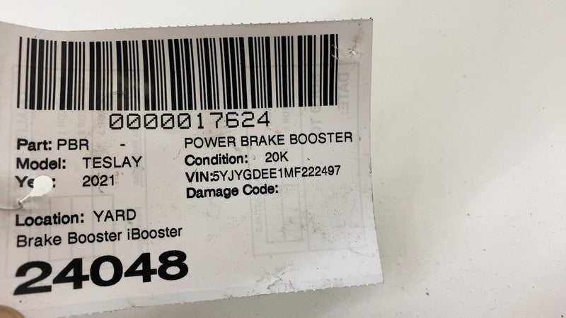 ⭕ 20-24 Tesla Model Y Power iBooster Brake Booster Master Cylinder 118