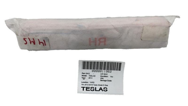 ⭕ 2012-2017 Tesla Model S MS Front Passenger Side Seat Airbag Right 1005258-00-C