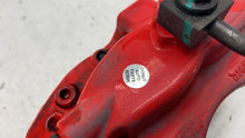 ⭕ 2016-2020 Tesla Model X Rear Driver Side Caliper Red w/ Brake Hose Line Left