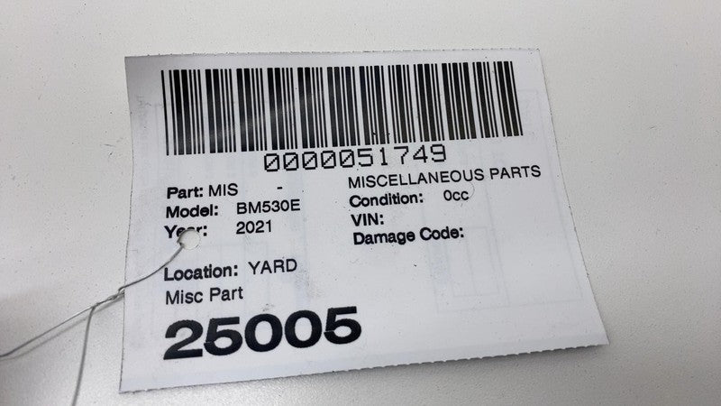 2018-2023 BMW 530e G30 Front & Rear Upper Roof Grab Handle Black (SET 