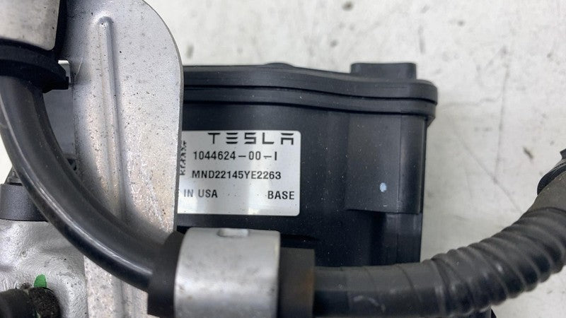 ⭕ 2017-2025 Tesla Model 3 Rear Right Caliper + Brake Hose Line BASE 10