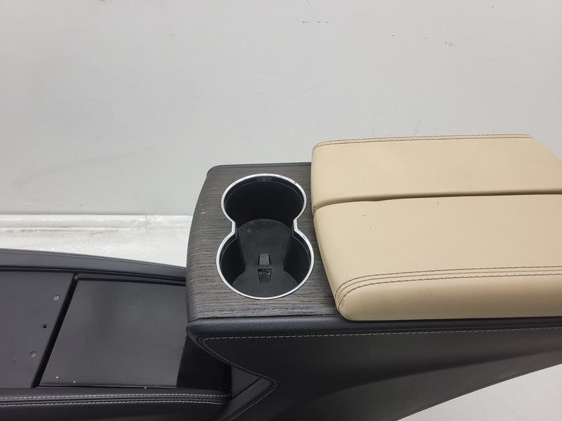 102673000B ⭕2016-2020 Tesla Model X MX Front Center Console w/ Armrest & Side Closeout Trim