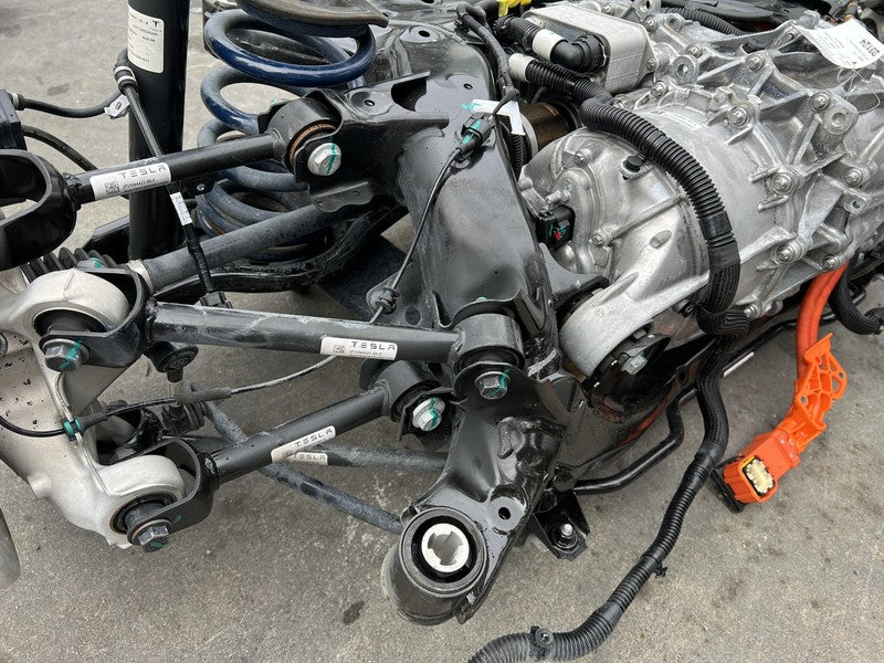 ⭕ 17-23 Model 3 M3 Rear Engine Motor Drive Unit Subframe Suspension 11