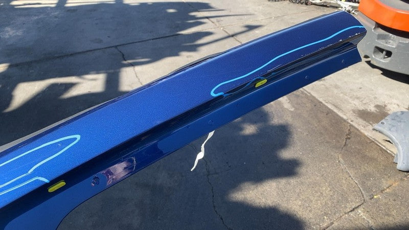 2020-2023 Tesla Model Y Rear Right Quarter Panel Structural Cutout RH Blue PPSB