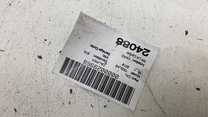 ⭕ 19-21 Model S X Rear Side Brake Caliper w/ Brake Hose Line Left 1078
