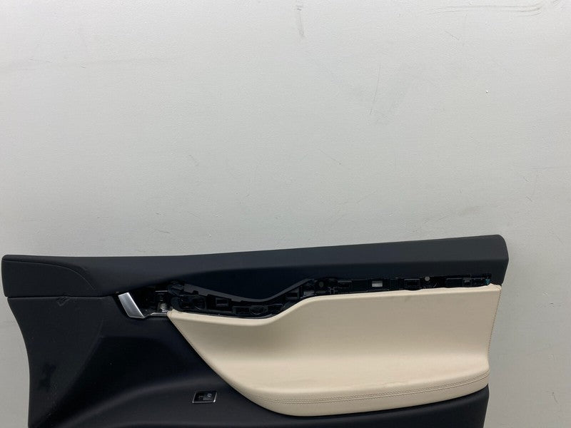 1055483 22 L ⭕ 16-20 Tesla Model X Front Passenger Door Panel Trim Card Right RH 1055483-22-L
