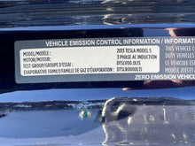 ⭕ 2012-2015 Tesla Model S Rear Tailgate Hatch Panel & Liftgate Glass Blue - PMMB