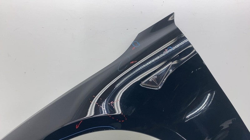⭕2012-2020 Tesla Model S Front Driver Side Fender Shell Panel Left LH Black PBSB
