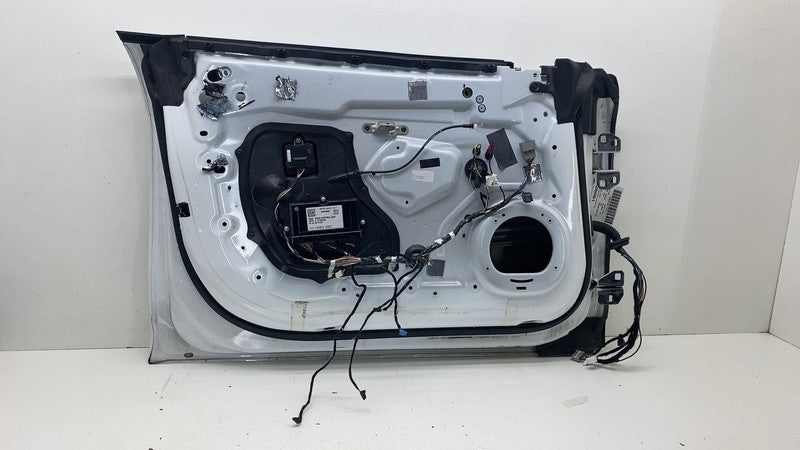 ⭕ 16-20 Model S Front Driver Side Door Shell Panel Left White PPSW 600