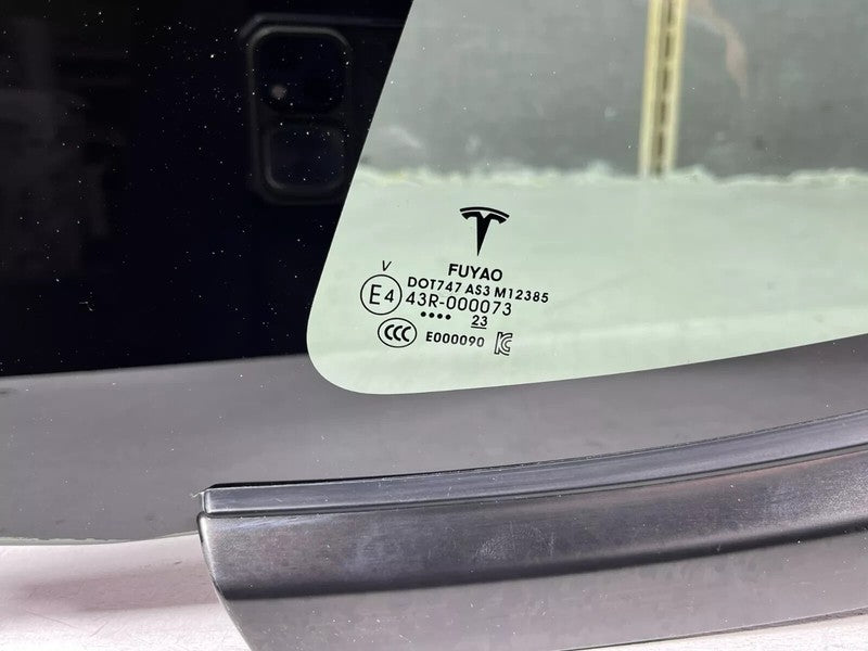 ⭕20-24 Tesla Model Y Rear Driver Side Quarter Qtr Window Glass Left 16