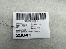 ⭕2012-2020 Tesla Model S MS Right Passenger Roof Curtain Airbag OEM 1005262-00-D