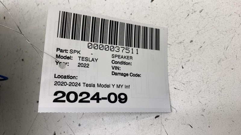 ⭕2020-2024 Model Y Infotainment Subwoofer Audio Sound Media Speaker 10