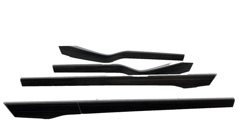 2016-2020 Tesla Model X SET of Front & Rear Left & Right Door Molding Trim Decor