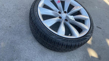 ⭕ 16-20 Model S Wheel Rim 21" inch 21x8.5 +40MM w/ Tire 245/35 ZR21 6005866-00-E